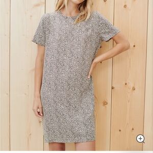 NWT Jenni Kayne Leopard Print Dress